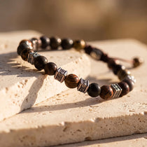 Bracelet "Stabilité Intérieure" en Jaspe - Femme - L'Arbre des Chakras