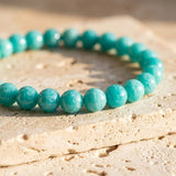 Bracelet "Nouveau Rivage" en Amazonite