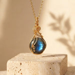 Pendentif "Œil de l’Univers" en Labradorite