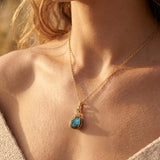 Pendentif "Œil de l’Univers" en Labradorite