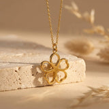 Pendentif "Floréa" en Pierres Naturelles