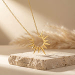 Pendentif "Soléa" – Finition Dorée