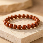 Bracelet "Endurance" en Jaspe Rouge