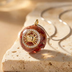 Pendentif Orgonite "Signe Astrologique" en Éclats de Pierres