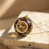 Pendentif Orgonite "Signe Astrologique" en Éclats de Pierres