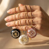 Pendentif Orgonite "Signe Astrologique" en Éclats de Pierres