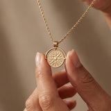 Pendentif "Solstice" – Doré ou Argenté
