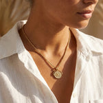 Pendentif "Solstice" – Doré ou Argenté