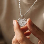 Pendentif "Solstice" – Doré ou Argenté