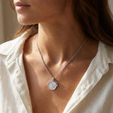 Pendentif "Solstice" – Doré ou Argenté