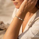 Bracelet "Océan Paisible" & Perles d’Eau Douce - - L'Arbre des Chakras