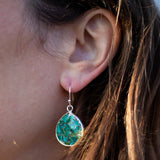 Boucles d’Oreilles "Éclat d’Azur" - - L'Arbre des Chakras